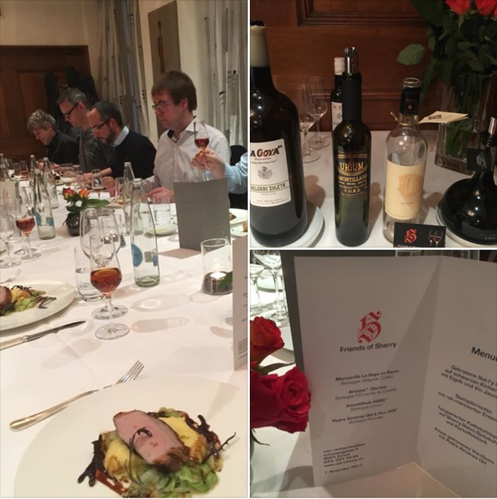 Friends of Sherry - Sherry Dinner in the heart of Zurich