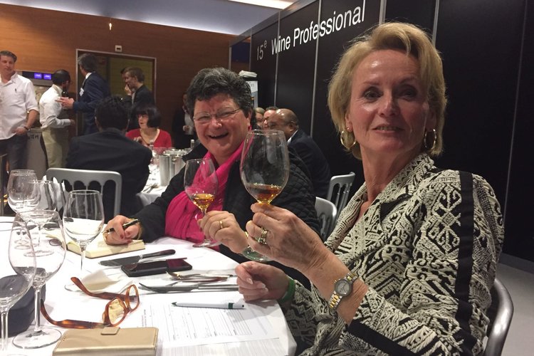 Sherry educators Irma Vos en Ingrid Lamayeur