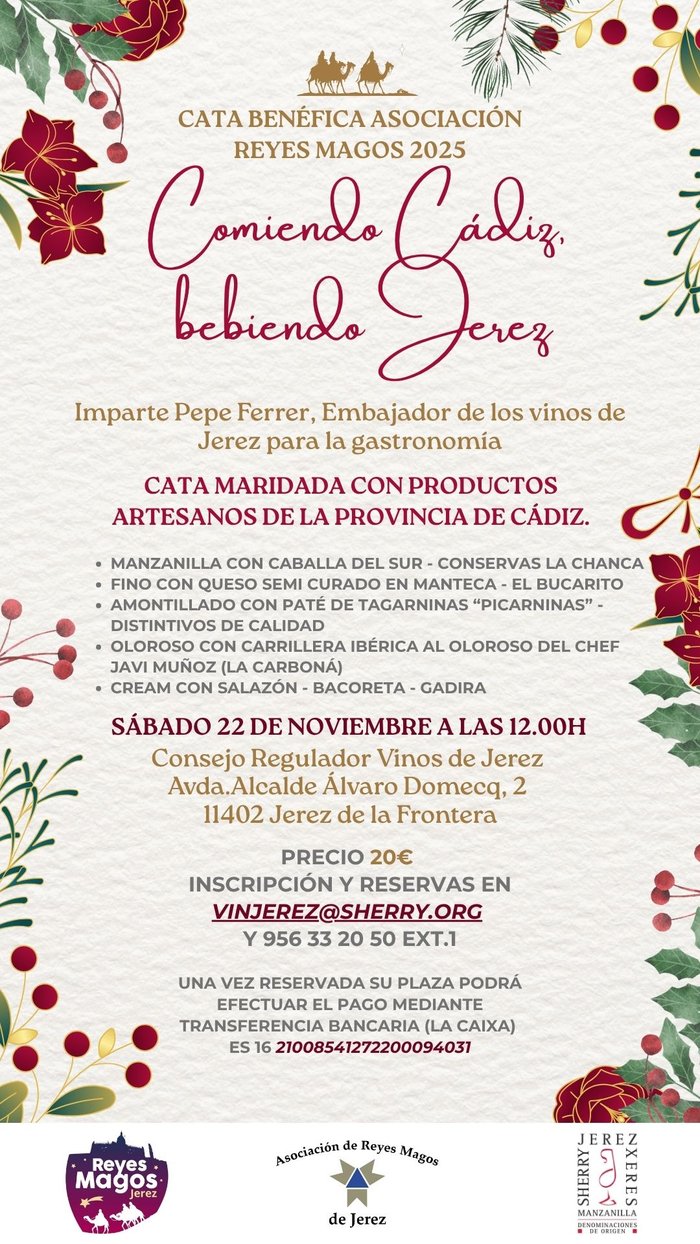Cartel final cata benefica reyes magos
