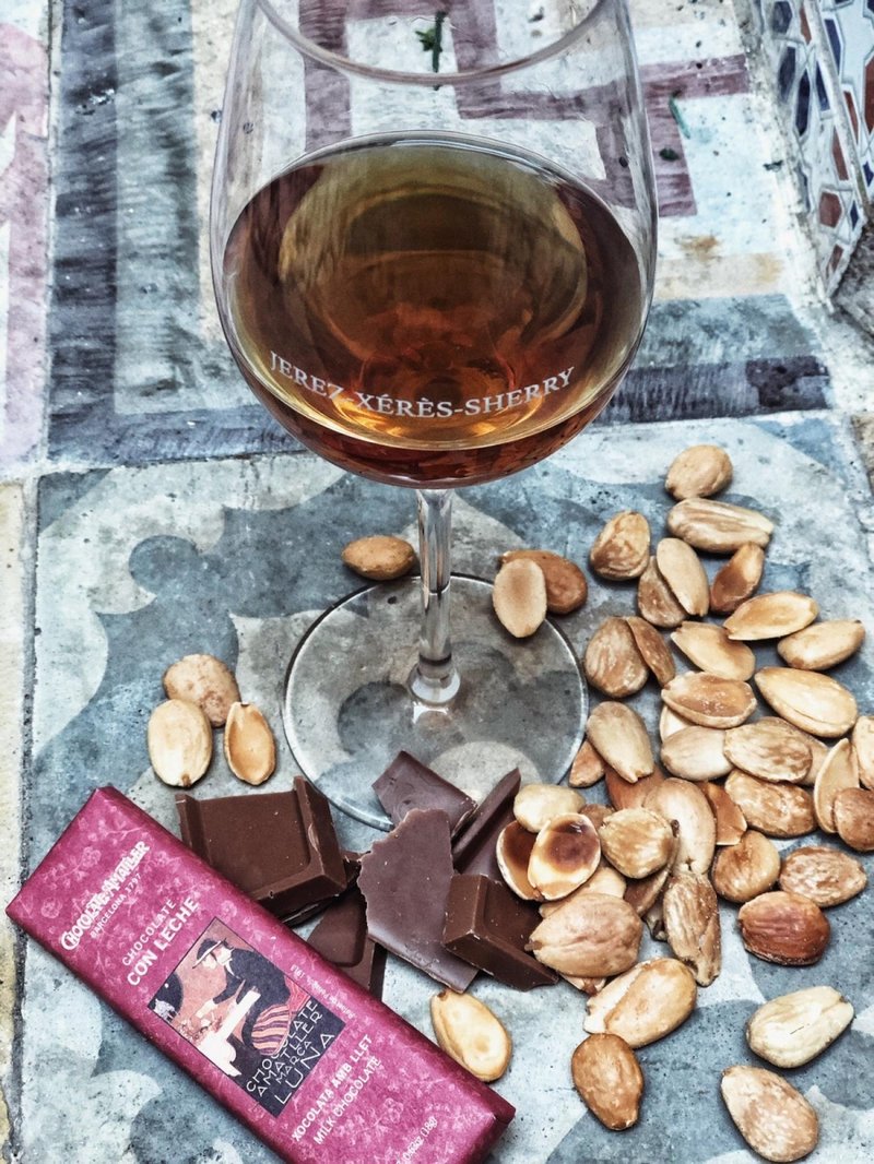 Amontillado Sherry Chocolate Pairing