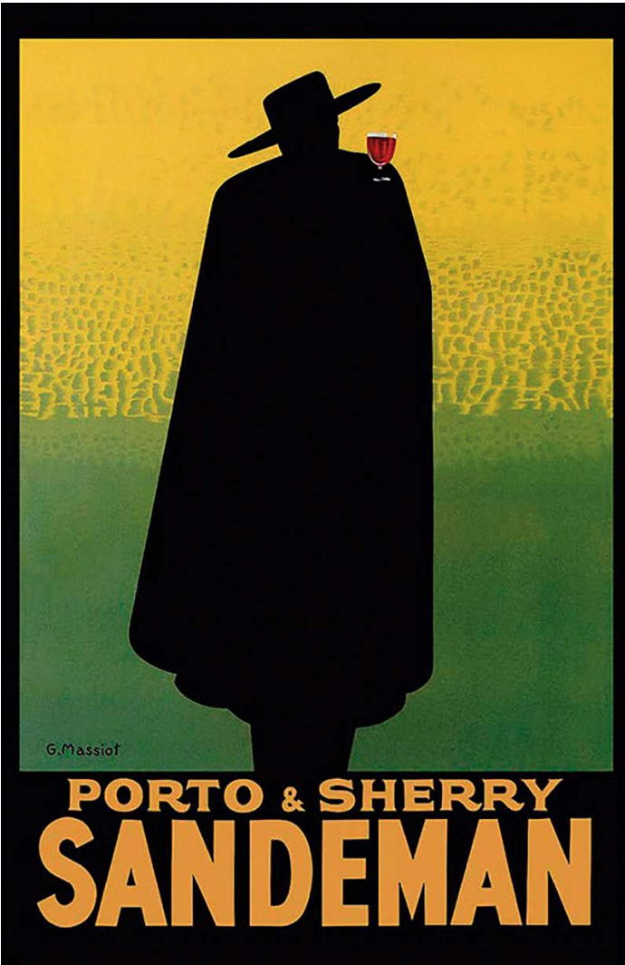 George Massiot, cartel «Porto & Sherry Sandeman» (1931). Colección particular.