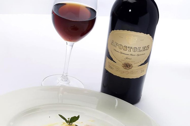 Copa Jerez 15 Romolo Michelle Matthews Ian Adams Marcona Almond Souffle chocolate dessert Gonzalez Byass Apostoles Palo Cortado Sherry