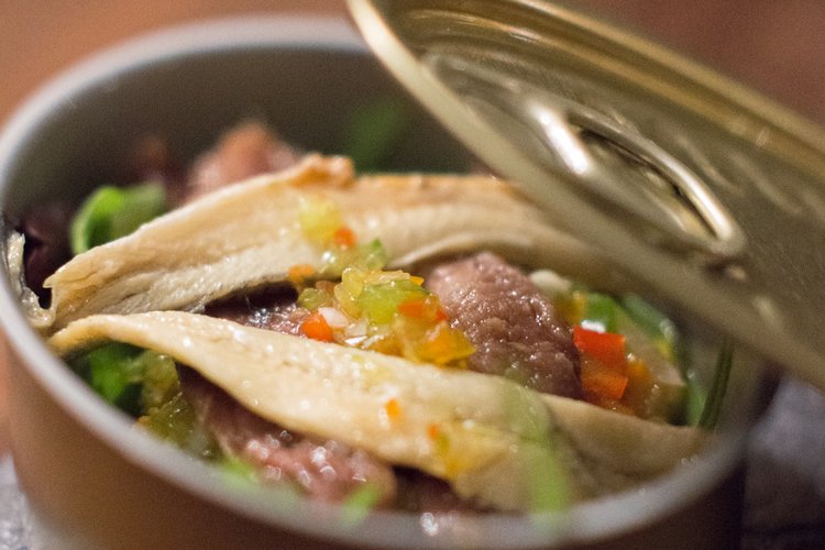 Anchovies and “Boquerones” in Vinaigrette