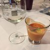 Fino met Salmorejo met mango