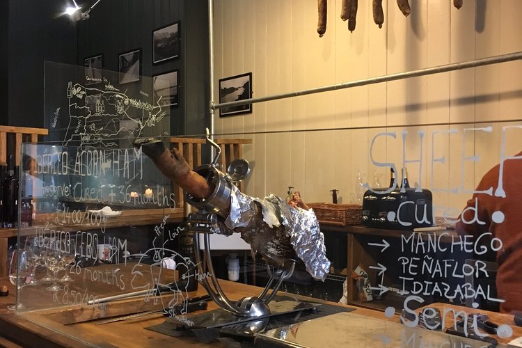 Jamon Carving at Goya 23 in Edinburgh