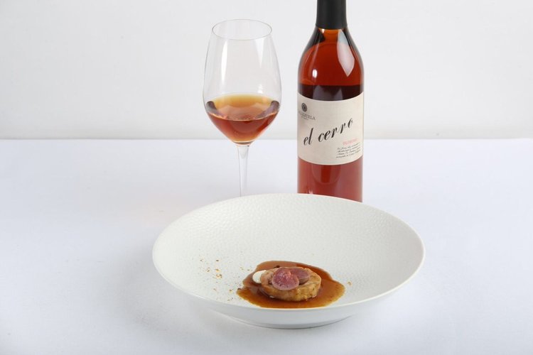 Crépinette van Hollands konijn met Oloroso El Cerro