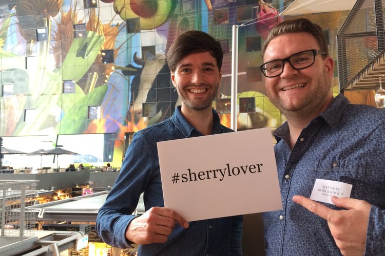 #sherrylover-s in de Markthal