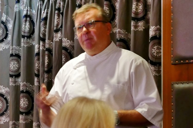 Chef Patron Nigel Haworth talks through his pairing menu