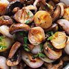 Sherry braised mushrooms