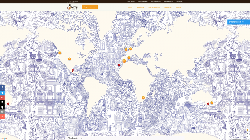 La Sherry Week Mapamundi 2016