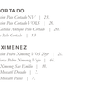 Palo Cortados & Pedro Ximenez by the glass