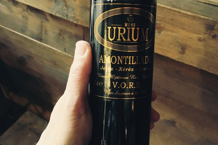 Amontillado, 18% ABV - matched with Cantabrian Anchovies